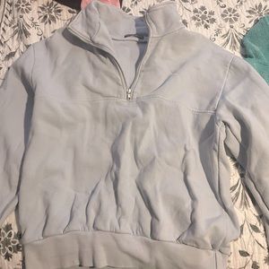 Brandy Melville Blue Turtle Neck Sweater